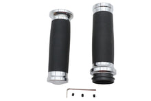 Load image into Gallery viewer, Caliber Handlebar Grip Set Chrome