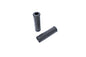Replica Black Waffle Handlebar Grip Set with Plug Hole