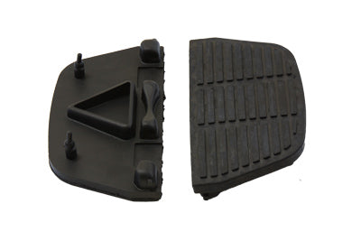 Passenger Footboard Mat Black