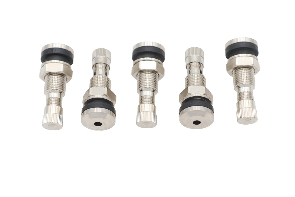 Tubeless Tire Valve For Mag Style Rims Chrome