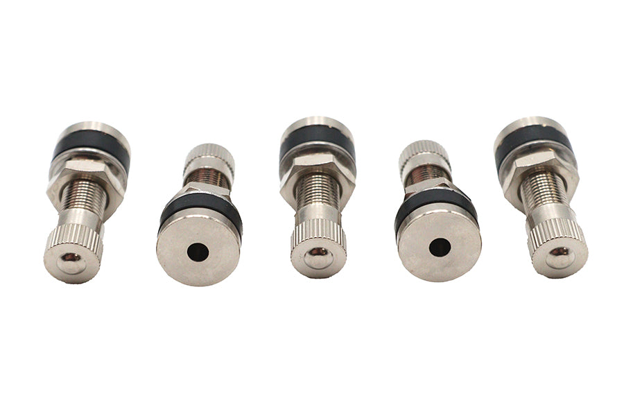 Tubeless Tire Valve For Mag Style Rims Chrome