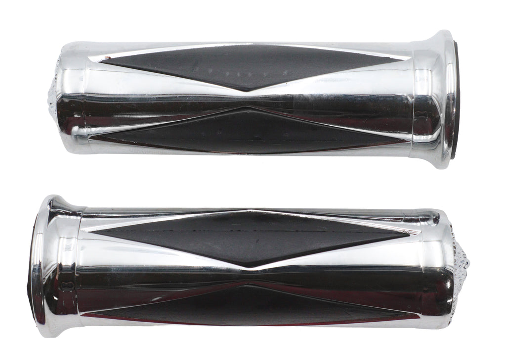 Ultima Diamond Style Grip Set with Chrome Eagle End Cap