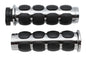 Ultima Cushioned Grip Set with Chrome Ends