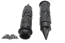 Load image into Gallery viewer, Ultima Spiked Flame Grip Set Black