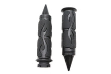 Load image into Gallery viewer, Ultima Spiked Flame Grip Set Black