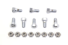 Load image into Gallery viewer, Rear Brake Drum Bolt and Nut Kit Chrome