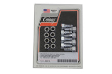 Load image into Gallery viewer, Rear Brake Drum Bolt and Nut Kit Chrome