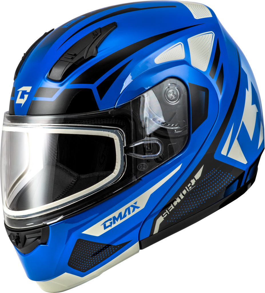 Md 04s Sector Snow Helmet Blue/Black Sm