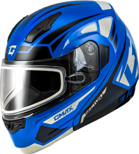 Load image into Gallery viewer, Md 04s Sector Snow Helmet Blue/Black 2x