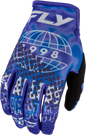 Youth Kinetic Blur Gloves Blue/Navy Ym