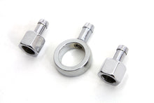 Load image into Gallery viewer, Chrome Gas Tank Fitting Kit