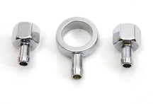 Load image into Gallery viewer, Chrome Gas Tank Fitting Kit