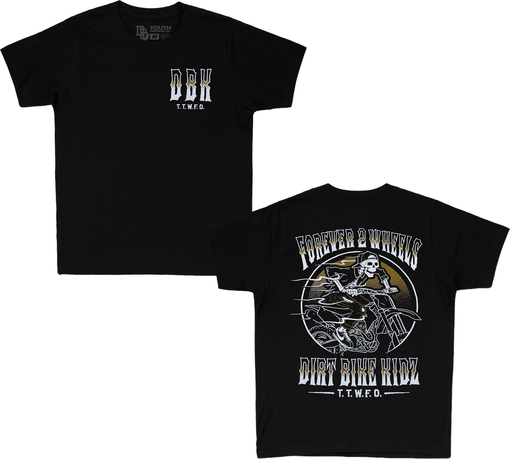 Ghost Rider Youth Tee Black Yx