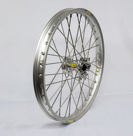 Wheel Rear 1.85x19 Silver Hub Sil Rim/Sil Spoke/Sil Nipple