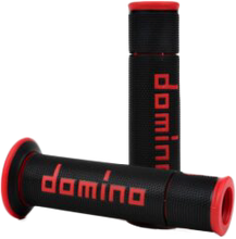 Load image into Gallery viewer, A450 Road Racing Grips Black/Red Pair