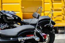 Load image into Gallery viewer, Tall Sissy Bar W/ Pad Chrome Dyna 06 17