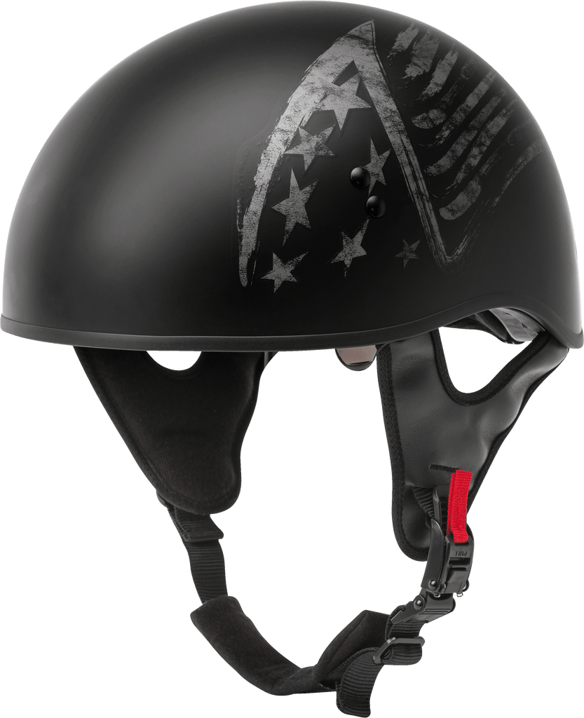 Hh 65 Half Helmet Bravery Matte Black/Grey Xl