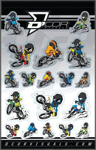 Load image into Gallery viewer, Kids Charicature Decal Sheet 4 Mil