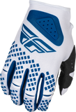Fly Racing Kinetic Center Gloves White/Navy 2x 378-5112X