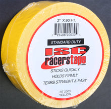 Load image into Gallery viewer, Racers Tape 2"X90' (Yellow)