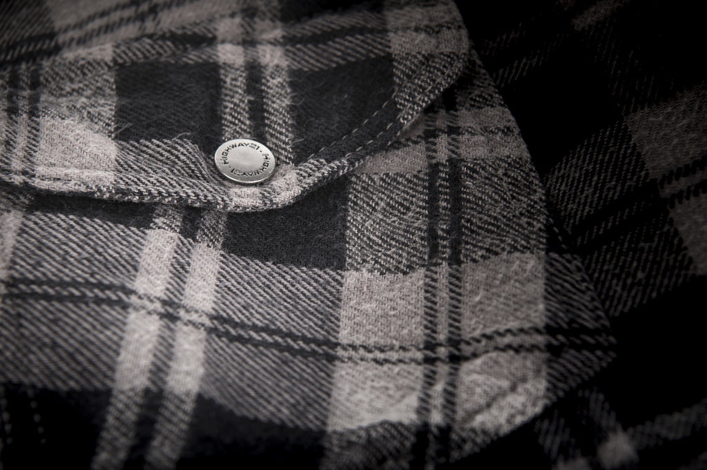 Marksman Flannel Black/Grey Sm