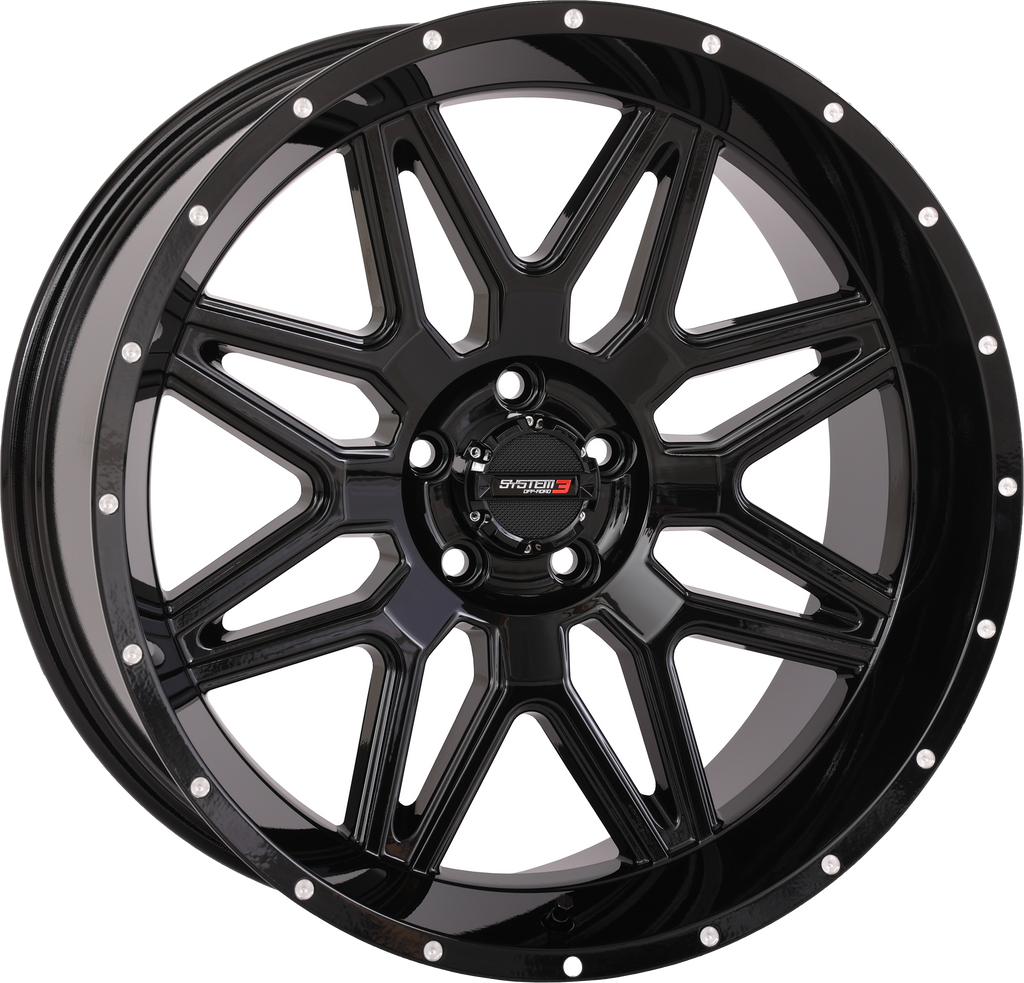 St7 Wheel 20x9 5+4 (0mm) 5/4.5 Gloss Black