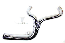 Load image into Gallery viewer, FLT 2:1 Lake Style Exhaust System Chrome