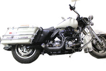 Load image into Gallery viewer, FLT 2:1 Lake Style Exhaust System Black