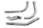 Shovelhead Upsweep Exhaust Header Set Chrome