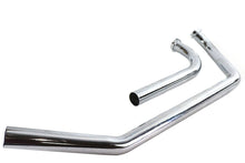 Load image into Gallery viewer, Shovelhead Upsweep Header Pipe Set Chrome