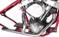 Chrome Exhaust Header Kit for Kick or Electric