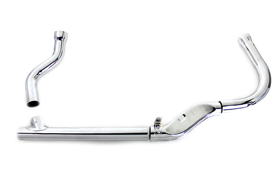 Duo Glide Exhaust Header Set Chrome