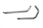 Exhaust Drag Pipe Set Slash Cut