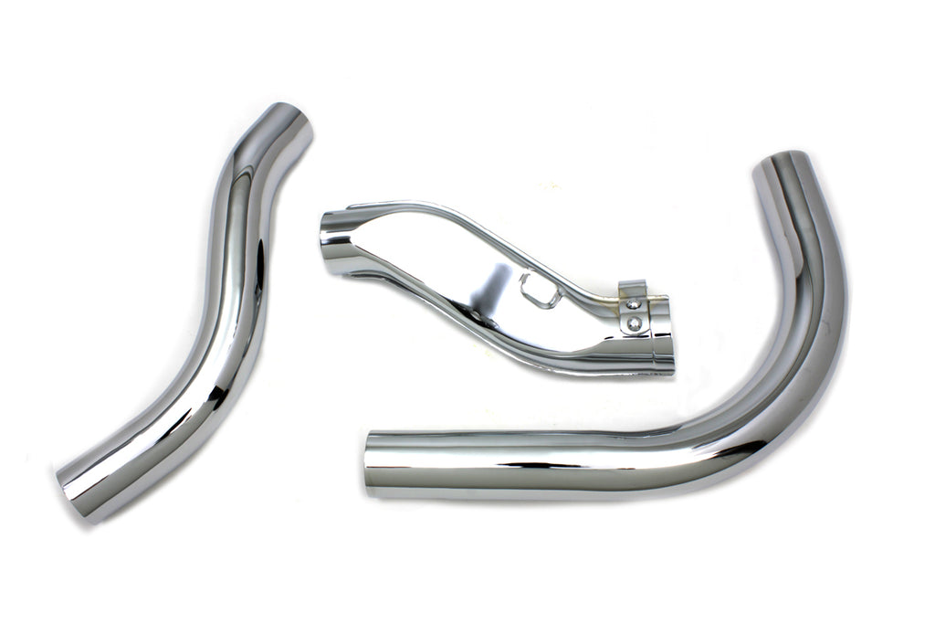 Knucklehead Exhaust Header Chrome