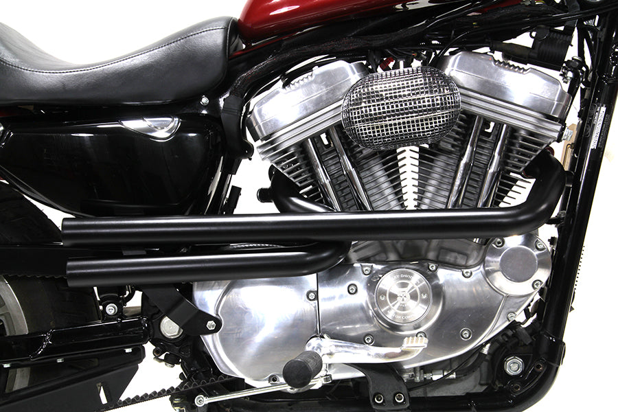 XL Shotgun Exhaust Drag Pipe Set Black