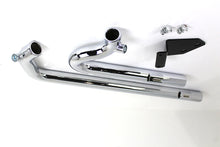 Load image into Gallery viewer, Exhaust Drag Pipe Set Chrome Shotgun Style