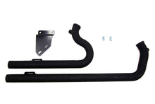 Load image into Gallery viewer, Exhaust Drag Pipe Set Black Shotgun Style