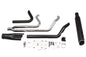 Ultima M8 Dominator 2:1 Exhaust Header System Black