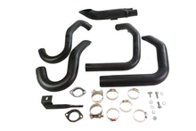Load image into Gallery viewer, Wyatt Gatling 2 into 1 Exhaust Header Set Black