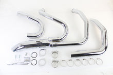 Load image into Gallery viewer, Wyatt Gatling 1-3/4 inch 2 into 1 Exhaust Header Set Chrome