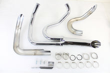 Load image into Gallery viewer, Wyatt Gatling 1-3/4 inch 2 into 1 Exhaust Header Set Chrome