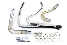 Load image into Gallery viewer, Wyatt Gatling 1-3/4 inch 2 into 1 Exhaust Header Set Chrome