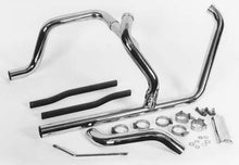 Load image into Gallery viewer, 2:1 Dual Crossover Exhaust Header Set Chrome