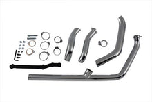 Load image into Gallery viewer, Chrome 2 into 1 Exhaust Header Pipe Kit