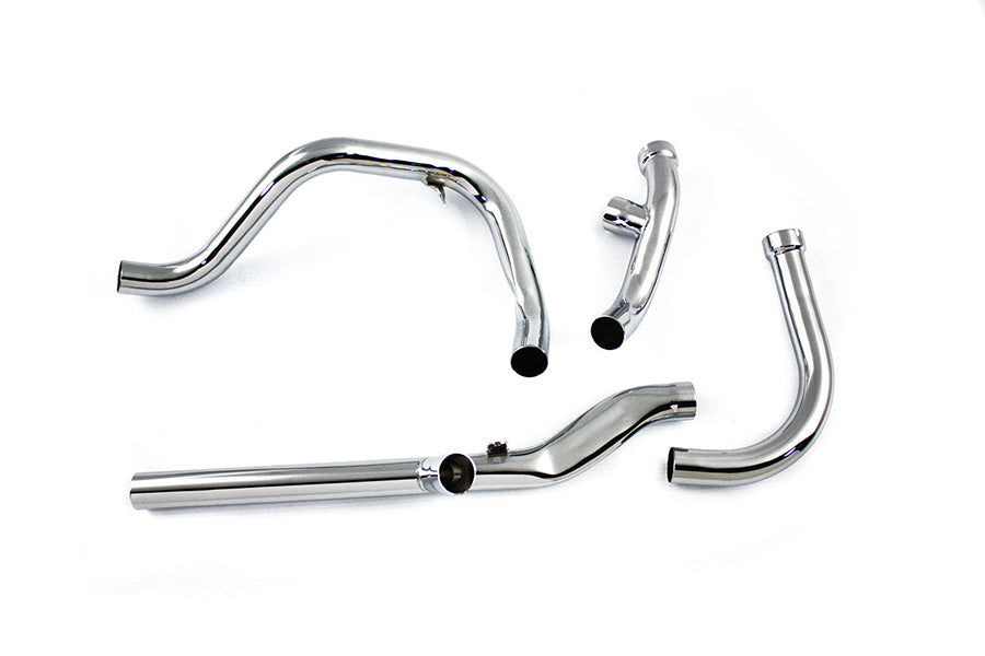 Dual Crossover Chrome Exhaust System