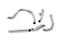 Load image into Gallery viewer, Dual Crossover Chrome Exhaust System