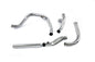 Dual Crossover Chrome Exhaust System