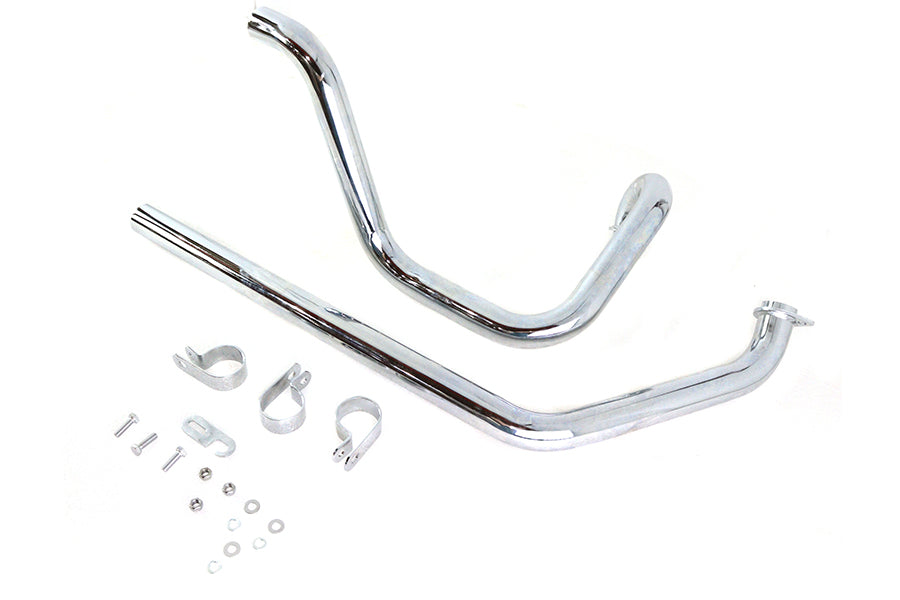True Dual Exhaust Header Pipe Set