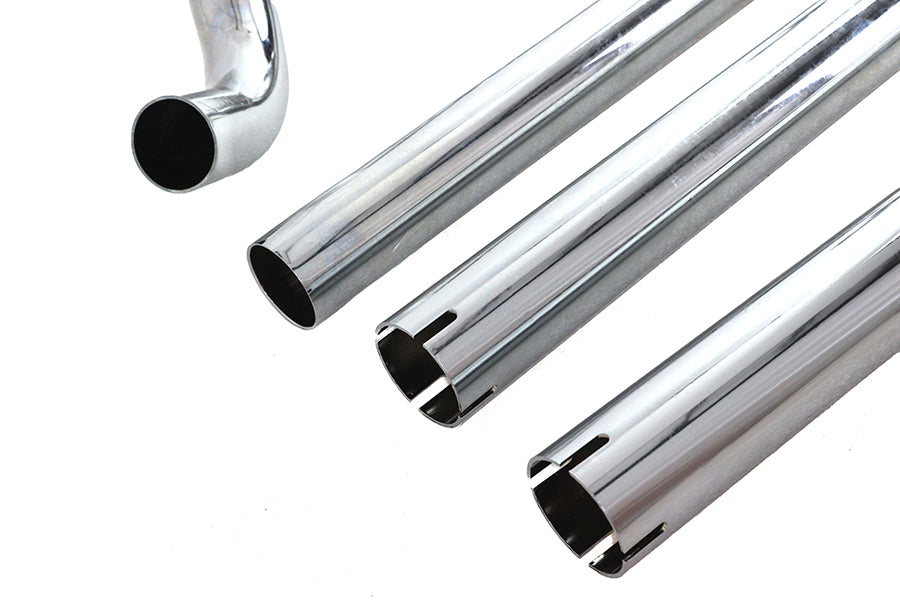 True Dual Chrome Exhaust System
