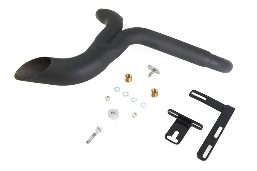 Wyatt Gatling Ground Pounder Exhaust System Black